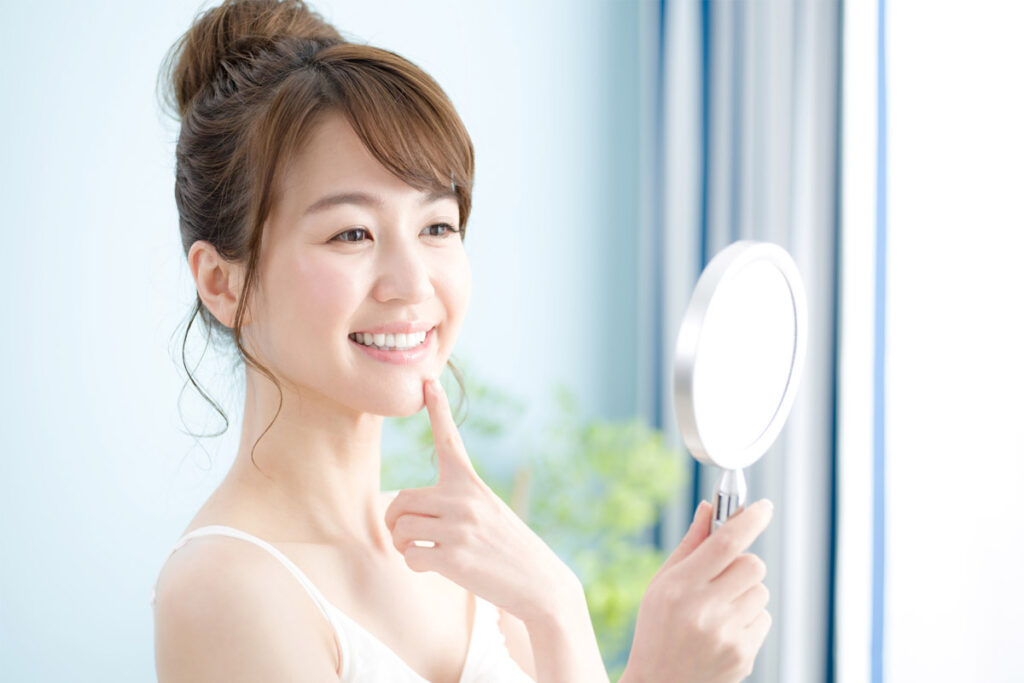 歯並び美人